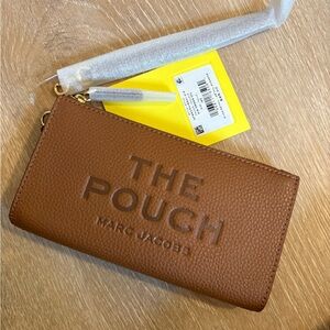 Marc Jacobs Tan Leather Pouch